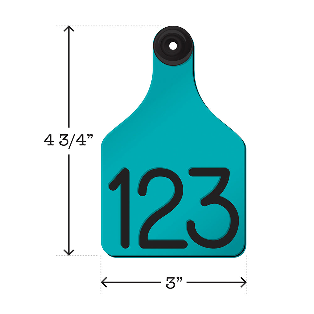 Universal Dual Colored Large Cow Tag