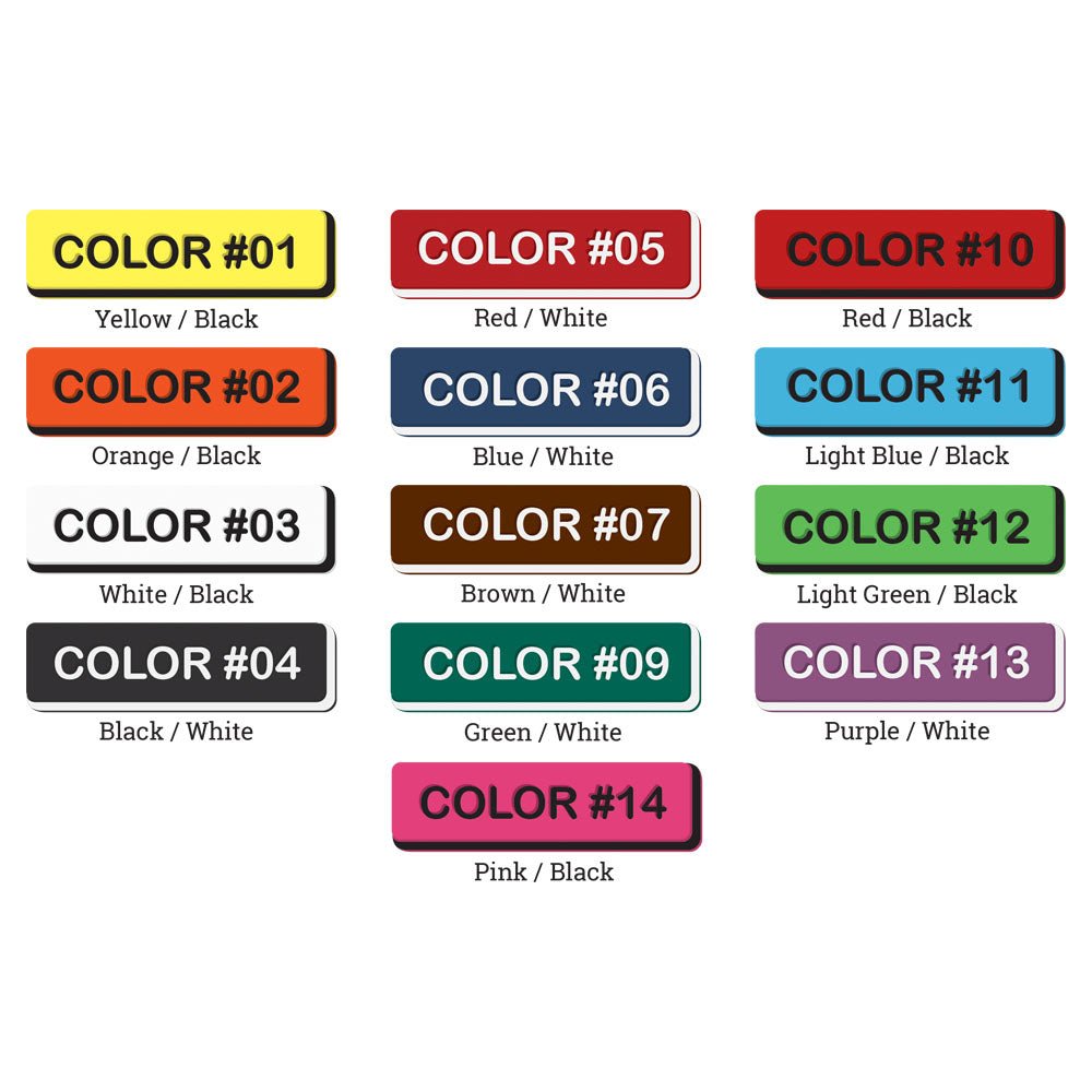 Universal Dual Colored Large Cow Tag