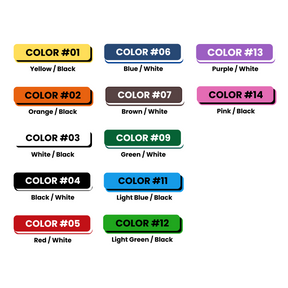 Neck Chain Dual Colored Tag