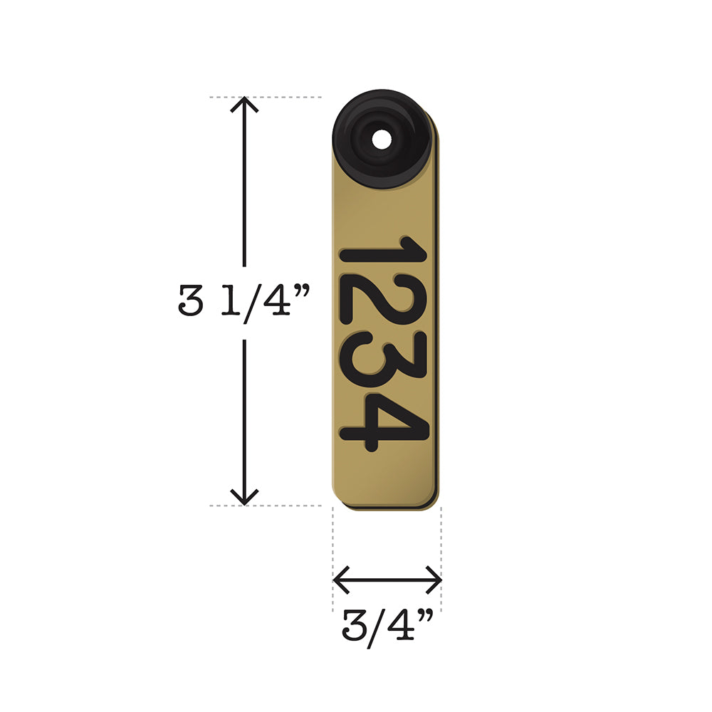 Universal Dual Colored Sheep & Goat Tags