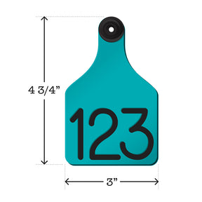 Universal Dual Colored Large Cow Tag