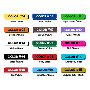 Neck Chain Dual Colored Tag